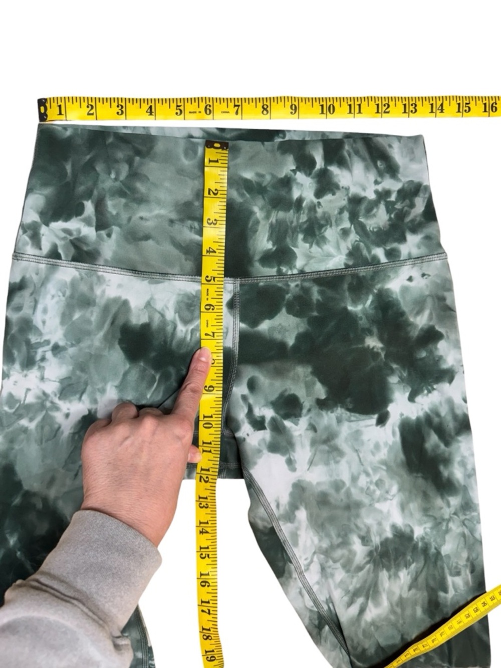 Lululemon Align High-Rise Pant 25" Diamond Dye Starlight Smoked Spruce Size 10 - Picture 12 of 16